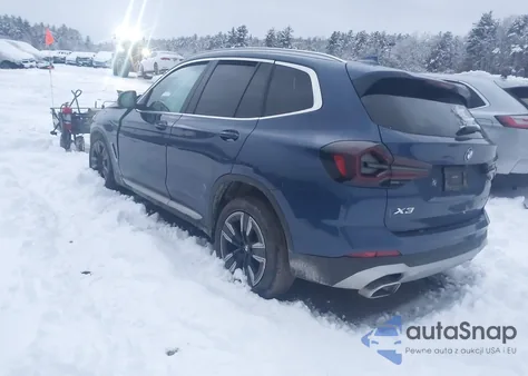 2022 BMW X3 xDrive30I from USA, damaged, VIN 5UX53DP07N9J50327